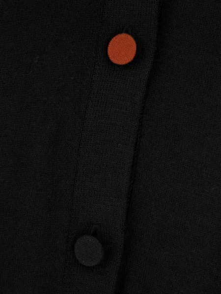 Cardigan Paul Smith cu decolteu în V negru
