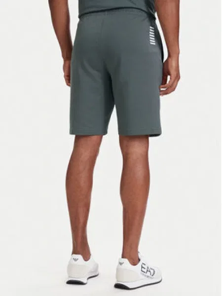 Sportovní kraťasy Emporio Armani šedé