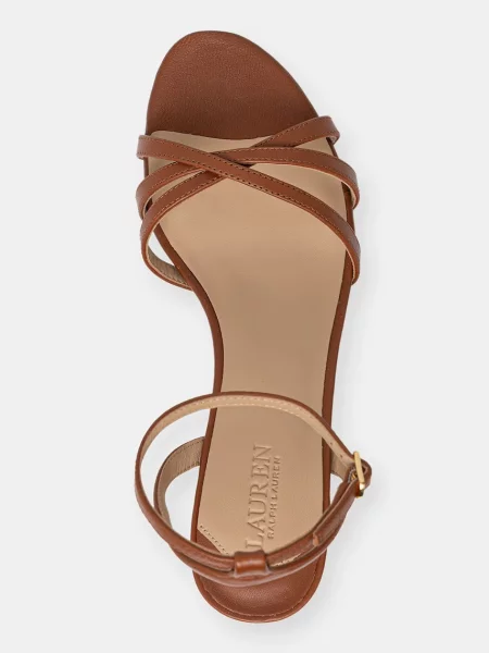 Кожаные босоножки Lauren Ralph Lauren