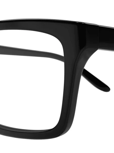Правоъгълни слънчеви очила Balenciaga Eyewear черно