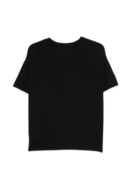 Tricou Majestic Filatures scurt negru