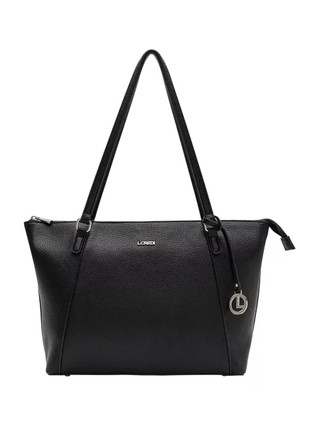L.CREDI Nakupovalna torba Michaela' črna