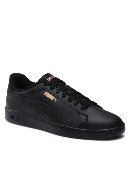 Sportcipő Puma Smash L 10 Puma Black-Puma Gold-Puma Black fekete