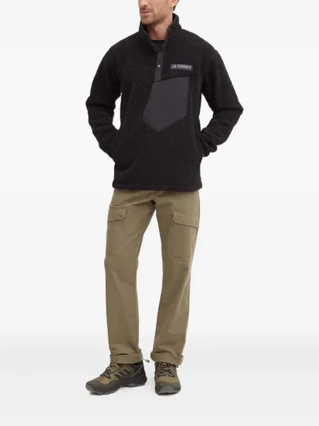 Sneakerși Adidas Terrex cu dungi plasă cu imagine negru