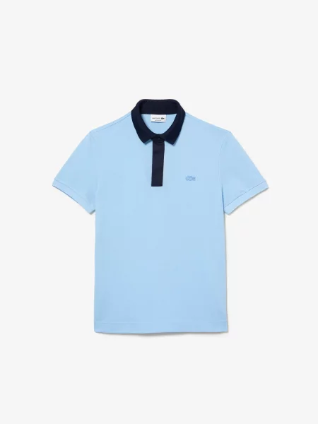 Поло Lacoste блакитний