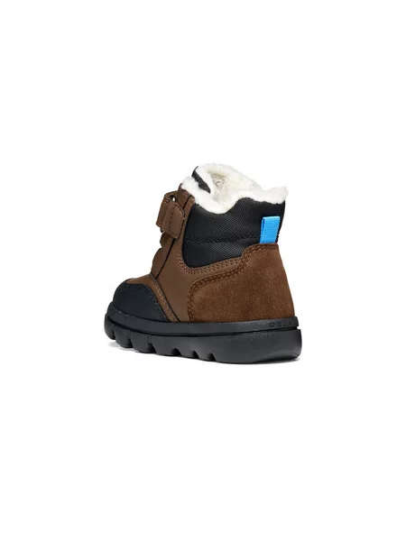 Zimske čizme Geox B Willaboom Boy B Abx M Tamno smeđa
