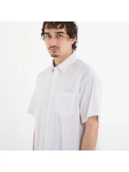 Cămașă OBEY Bigwig Jamie Woven White Multi L alb
