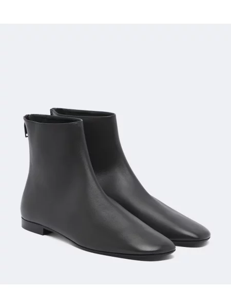 Cizme scurte Toteme din piele negru