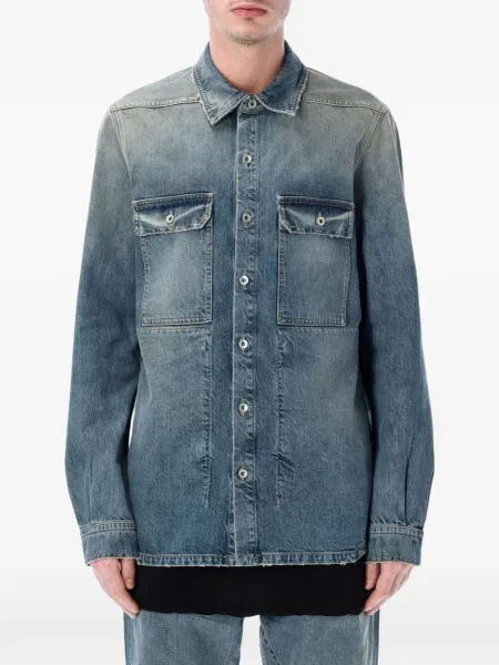 Geacă de blugi Rick Owens albastru