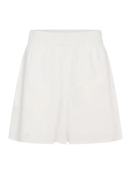 Kaffe Pantaloni KAFiona natural alb
