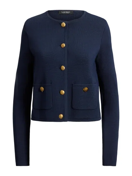Lauren Ralph Lauren Geacă tricotată bleumarin