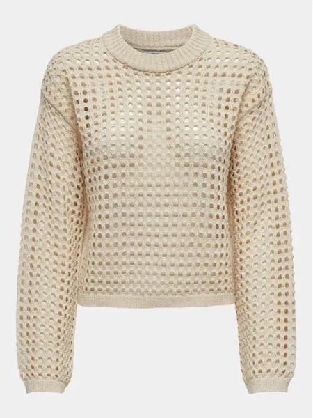 JDY Пуловер Ronda бежов