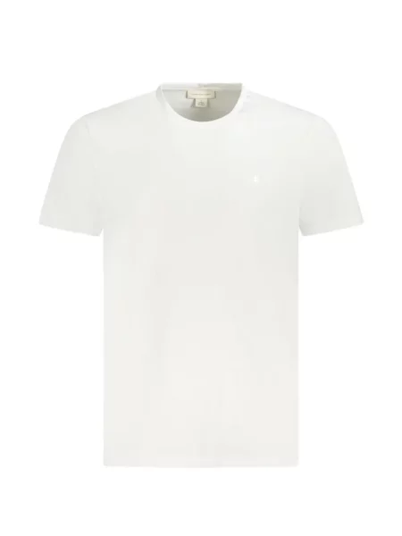 Tricou Calvin Klein cu decolteu rotund alb