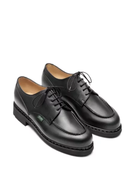 Pantofi derby Paraboot cu șireturi din dantelă negru