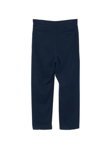 Pantaloni Massimo Alba de lână plisate alb