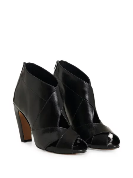 Sandale Essentiel Antwerp cu vârf deschis negru