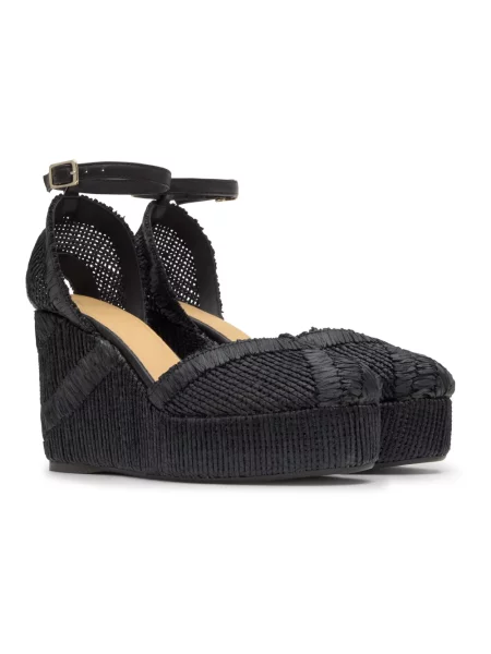 Espadryle Castaner czarne