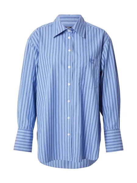 GAP Bluză albastru deschis negru