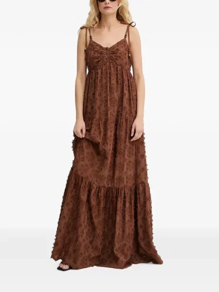 Rochie maxi Silvian Heach cu broderie