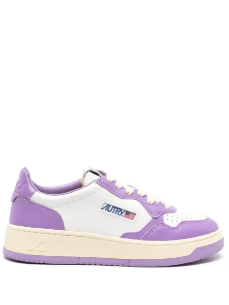 Sneakerși Autry din piele violet