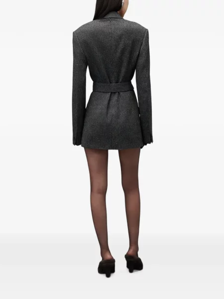 Cu centură rochie Alexander Wang gri
