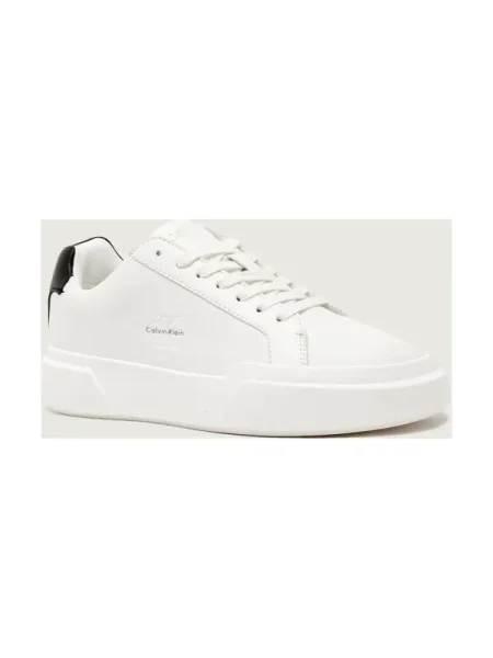 Calvin Klein Teniși din piele CHUNKY alb