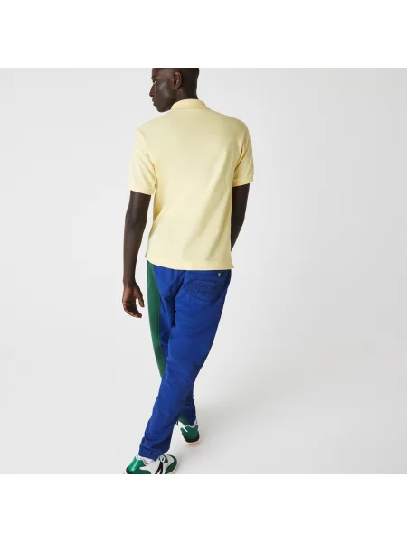 Lacoste Koszulka Polo Oryginał Petit Piqué żółta