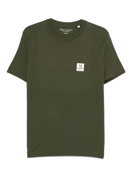 Tricou polo Marc O'polo cu autograf verde