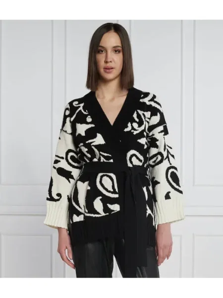 MAX&Co. Cardigan SIMBOLO negru