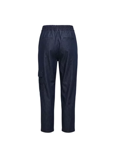 Spodnie Trussardi niebieskie