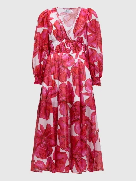 Сукня Fata в квітковий принт Charo Ruiz рожева