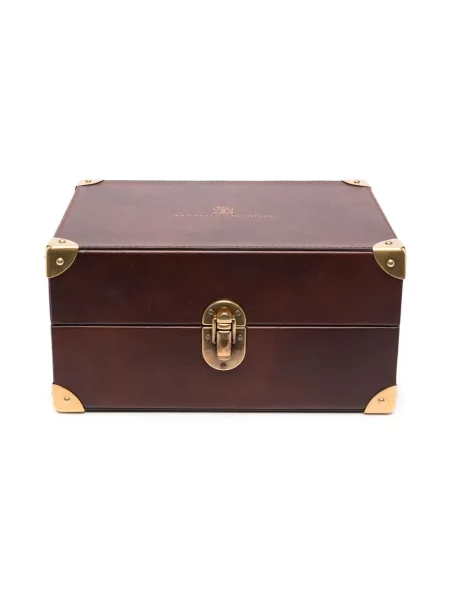 Кожени часовници Brunello Cucinelli кафяво