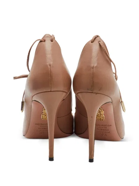 Pantofi cu toc Aquazzura maro
