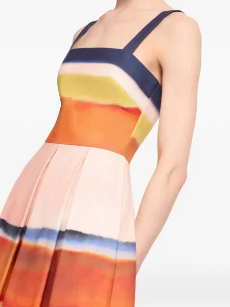 Rochie mini Elie Saab cu imagine de costum albastru