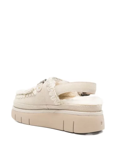 Papuci tip mules Mou cu platformă