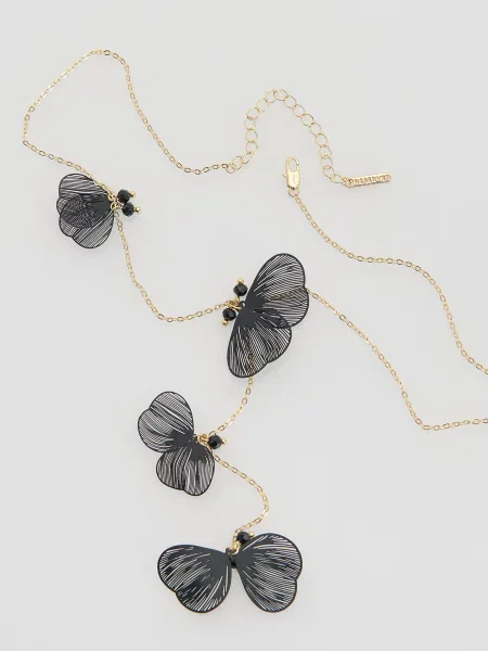 Ожерелье Reserved черное