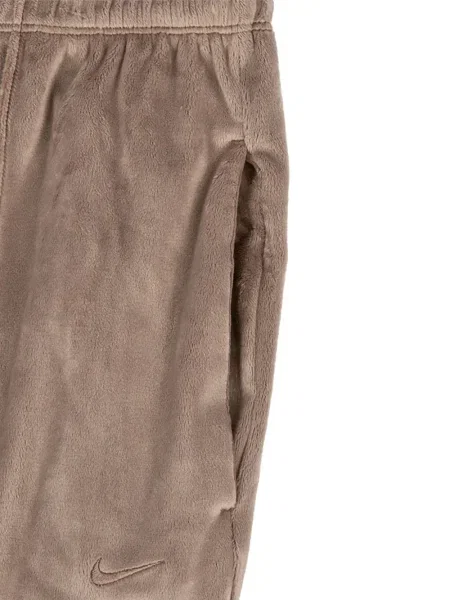 Běžecké fleecové tričko s potiskem Nike s potiskem černé