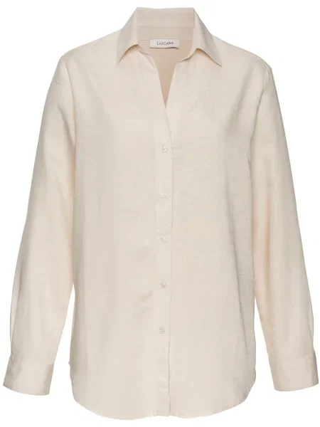 LASCANA Bluză natural alb