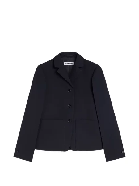 Sacou Jil Sander de lână albastru