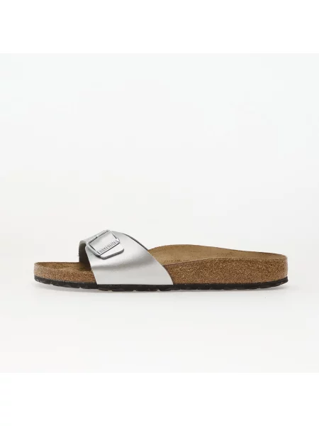 Pantofle Birkenstock stříbrné