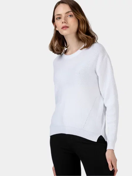 Lacoste Джемпер білий