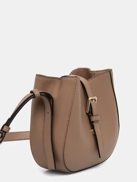 Furla De piele geantă pe umăr Furla Dora Mini bej
