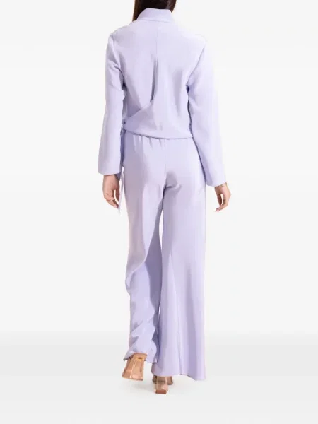Pantaloni Peter Cohen cu picior lat violet