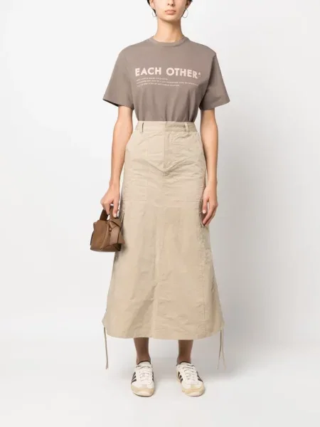 Tricou Each X Other cu imagine maro