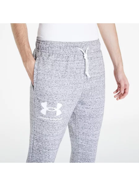Панталони Under Armour с изчистен дизайн сиво