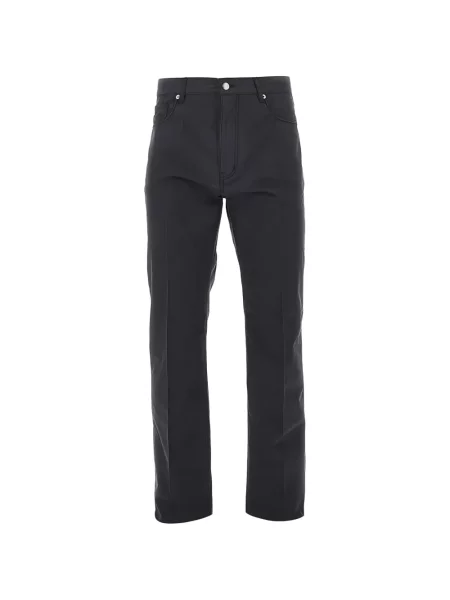 Pantaloni Emporio Armani cu autograf gri