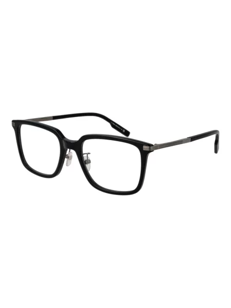 Okulary przeciwsłoneczne Zegna biznesowe czarne