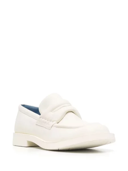 Loafersy Camperlab skórzane białe