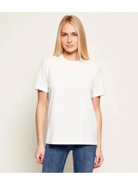 Elisabetta Franchi Tricou | regular fit alb