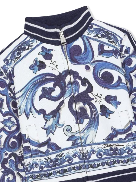 Bluza rozpinana dziecięca Dolce And Gabbana biała